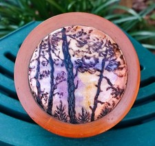 ANCIENNE BOÎTE BOIS COUVERCLE