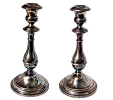 Paire WMF Bougeoir Jugendstil