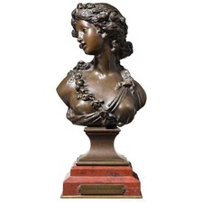 Magnifique Bronze d'une Femme