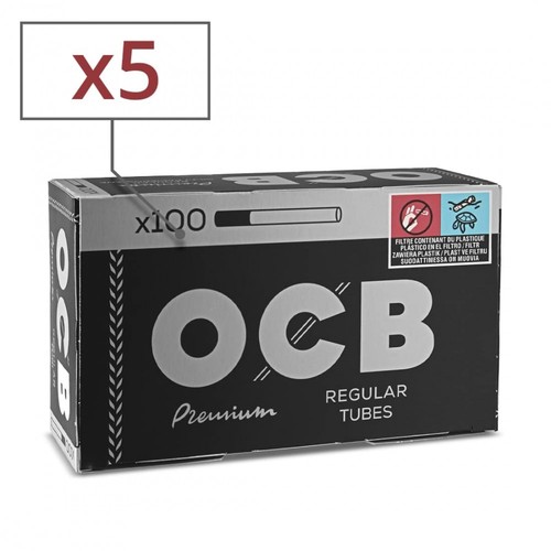 Boites 100 tubes à - 5, de