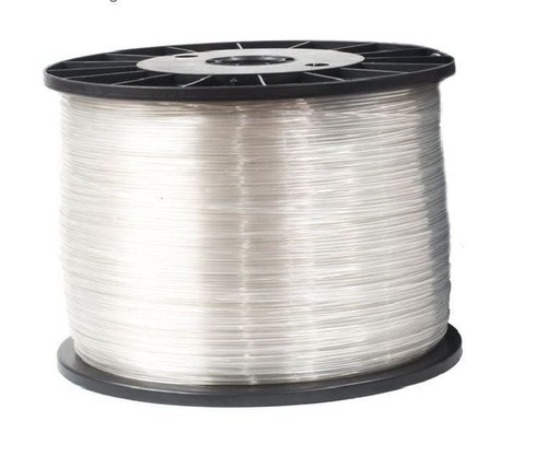 Lien plastifié translucide