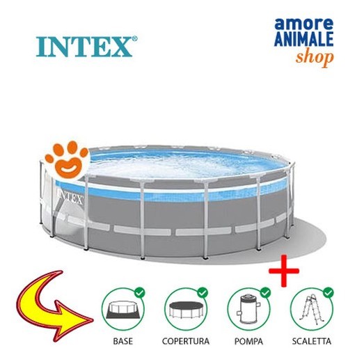 Intex piscine hors sol prism - intex,