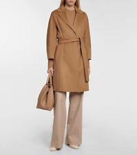MAX MARA 'S Arona Double-Face Wool Coat Camel US4 $1495 NEW