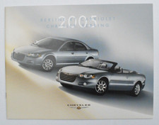 CHRYSLER Sebring Berline / Cabriolet 2005 dealer brochure - French - Canada