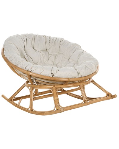 Fauteuil bascule rond en - bascule,