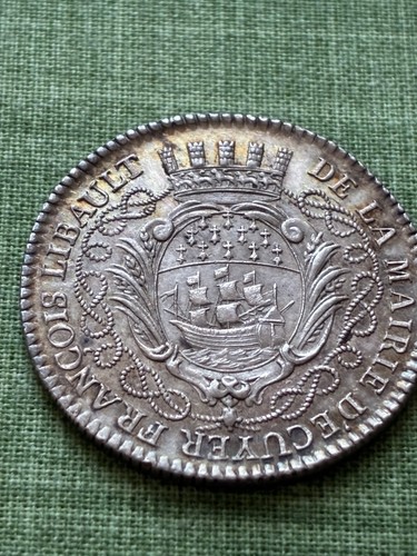 Jeton argent louis - argent, xv