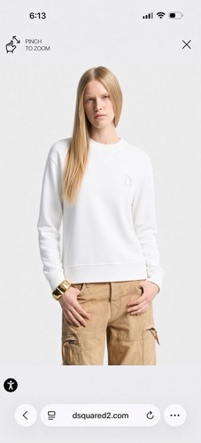 Dsquared2 cotton white logo - dsquared2,