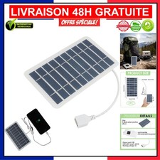 Chargeur Solaire Mini 5V 2W -