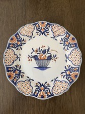 Assiette décorative en