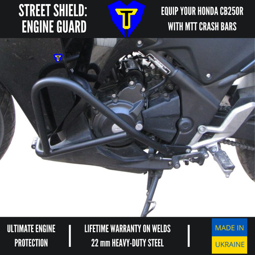 Garde moteur mtt crash - garde,