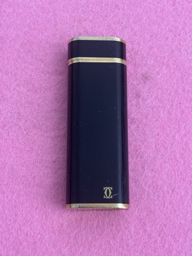 Briquet cartier laqué noir - briquet,