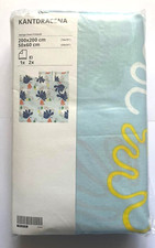 NOUVELLE HOUSSE DE COUETTE DOUBLE IKEA KANTDRACENA et deux taies d'oreiller 2...