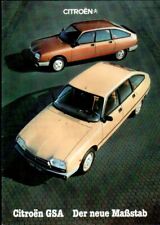Citroen GSA Special, Club, Pallas, X3 brochure 11.1980