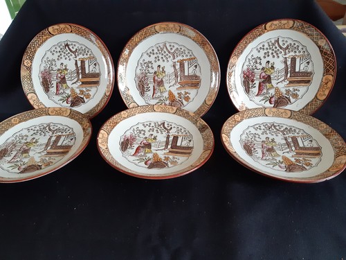 Lot petites assiettes - de, 6
