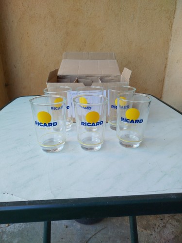 Lot verres ricard - verres,
