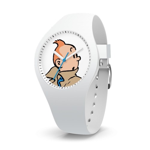 Montre silicone moulinsart - silicone,