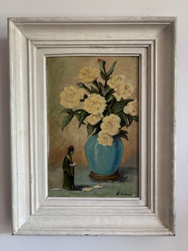 Tableau ancien huile nature - tableau,