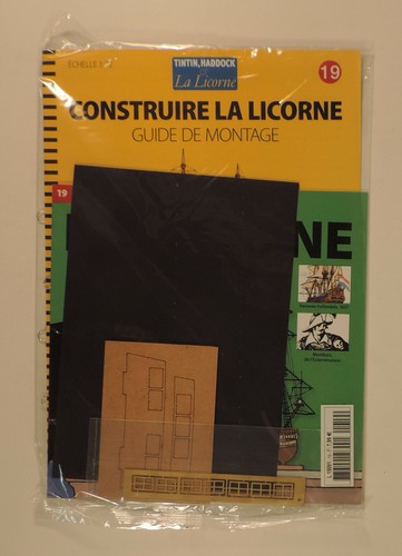 Tintin construire licorne - tintin,