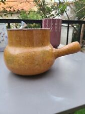 Vallauris tail pot. terracotta pot.