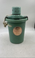 Vintage Dolly Madison De Luxe Green Ice Cream Maker Electric Freezer
