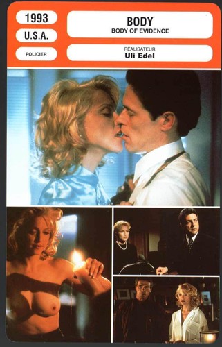 Carte fiche cinema 1993 body - carte,