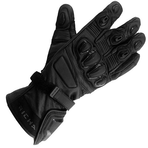 Gants moto cuir - gants, en