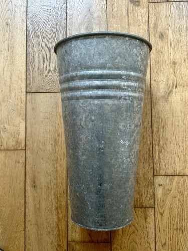 Vase fleuriste zinc - vase, en