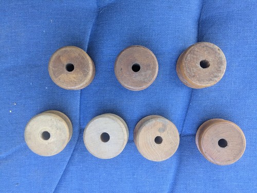 Ancienne bobine bois - 8,