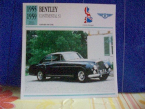 Carte fiche bentley - fiche,