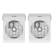 PACK SUPRA x2 Radiateurs Electriques 2500W Appoint Soufflant Eco-Design