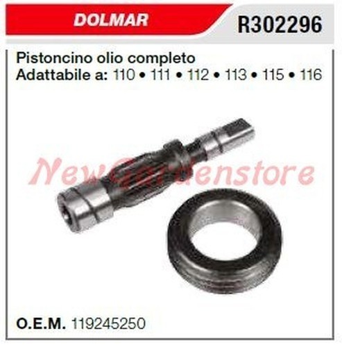 Piston huile dolmar - piston,
