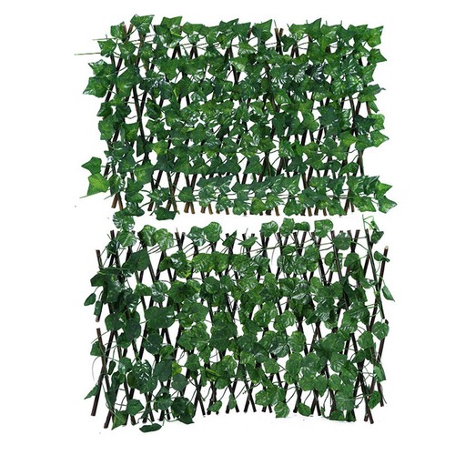 Clôture feuilles - , en