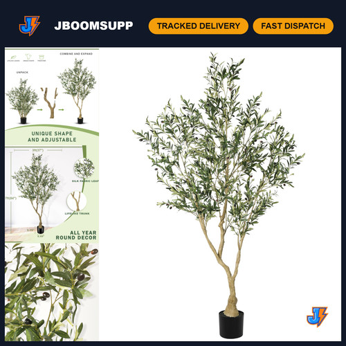 7ft artificial olive tree - olive, for