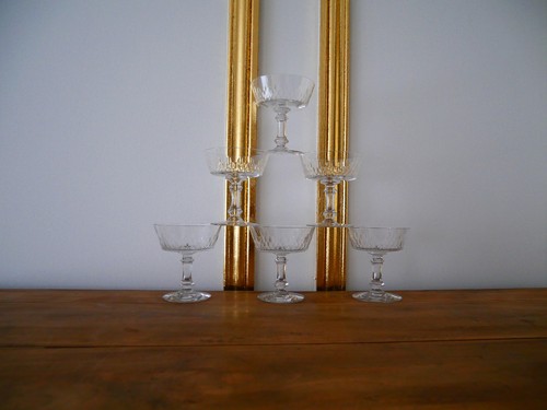 Lot coupes champagne - 6,