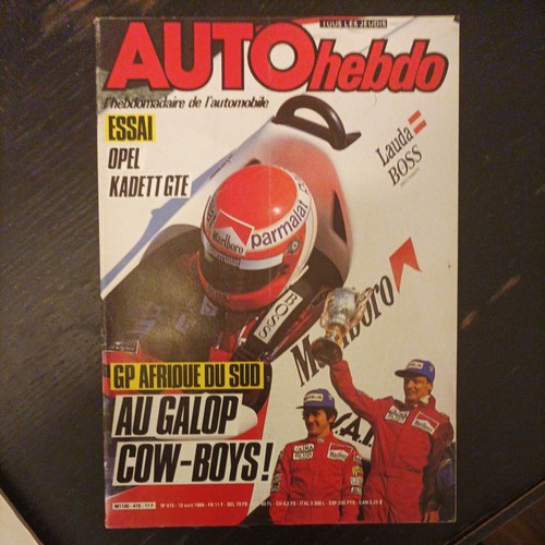 Auto hebdo 415 opel kadett - auto, gte