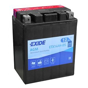 Batterie moto etx14ah - moto, etx14ah-bs