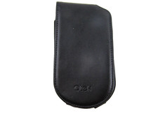 QTEK O2 XDA POCKET PC LEATHER CASE POUCH FLIP GENUINE BLACK PDA CARRY