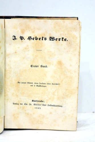 Livre ancien werke - werke, erster