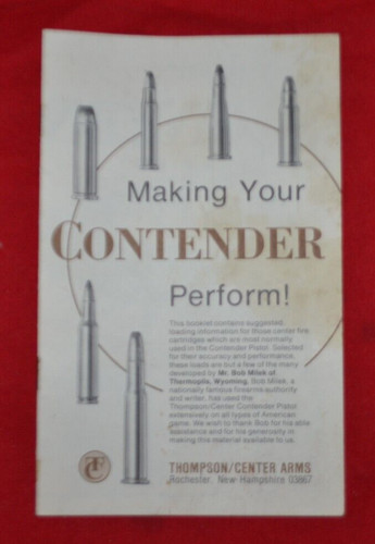 Making your contender perform - your,