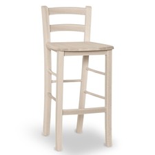Tabouret En Bois Brut Avec