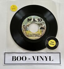 David St. George - Love Stimulation 7” Promo Electro Funk Soul Record EX