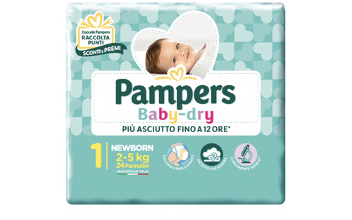 Pampers baby dry couches - baby,