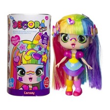 Poupée - LANSAY - 55101 - Decora Girlz - Minis Poupées Fashion a Personnaliser -