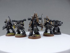 Warhammer 40k chaos space marine warrior black legion squad bolter warrior