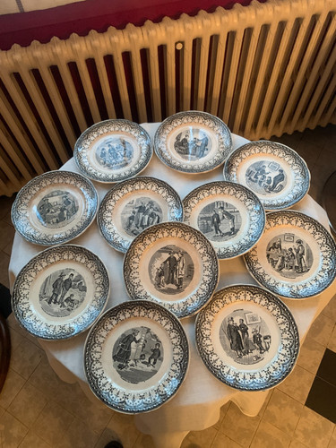 Anciennes assiettes - 11,
