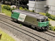 Locomotive Diesel Bb 467471 Fret Sncf Hj2342 NEUVE Ho Analogique Jouef Roco 1/87