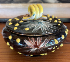 BOITE BONBONNIERE EN FAIENCE