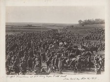 WW1 US AEF Signal Corps 1918 Buffet Luncheon 2nd Army Field Corbie Rare Photo