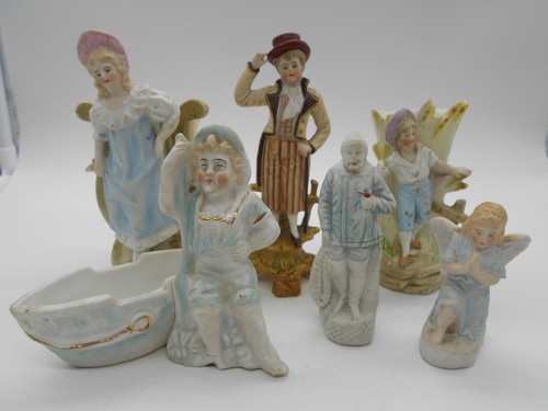 Lot figurines en biscuit - de,