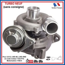 Turbo pour TOYOTA RAV 4 II 2.0 D 4WD 116 - 1720127040 GT1749V 172012704084